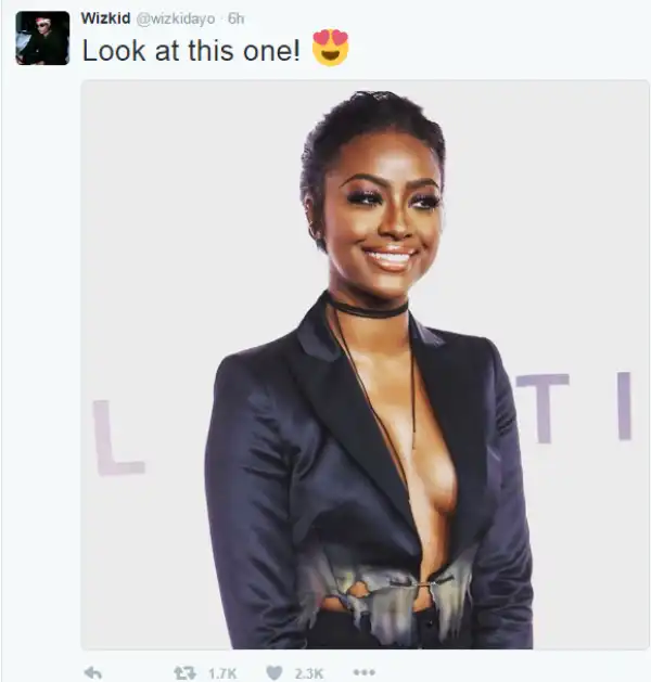 Wizkid shares beautiful photo of his alleged girlfriend